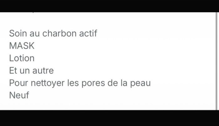 Skin care au Charbon Actif - photo numéro 4