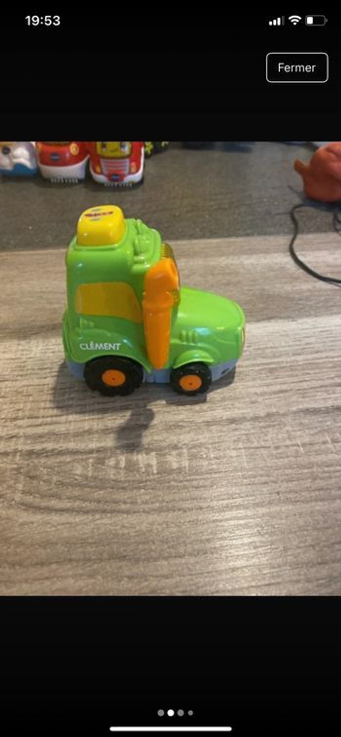 Tut tut bolide VTech Clément le tracteur des champs - photo numéro 2