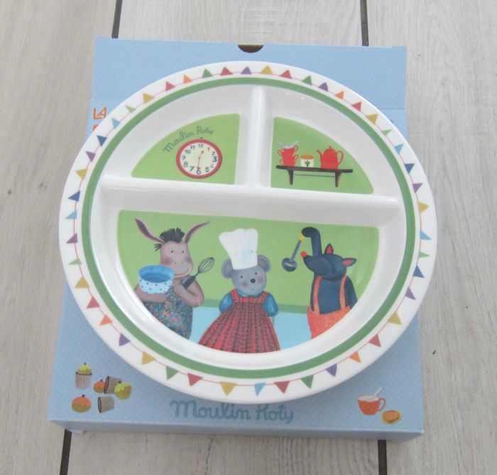 Assiette a ventouse Moulin Roty