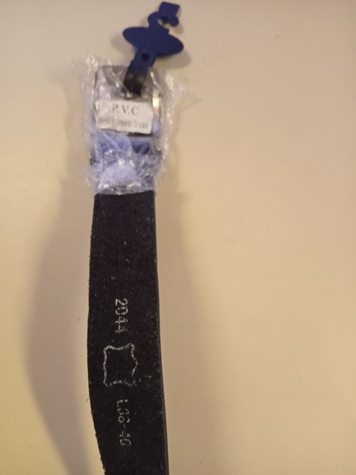 Ceinture noir taille L neuve - photo numéro 3