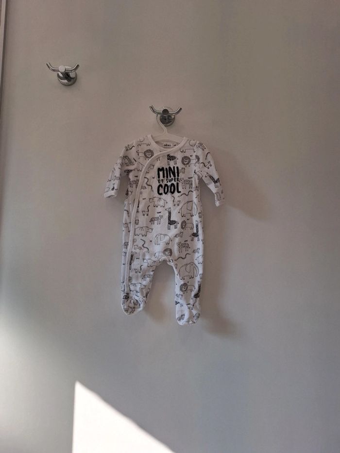Pyjama 1 pièce bébé garçon 3 mois