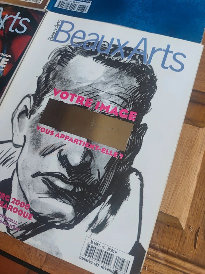 Lot de 4 magazines Beaux Arts Magazine vintage Années 1999-2000 - photo numéro 3