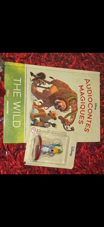 The wild  Audioconte magique altaya livre et figurine disney audio compte