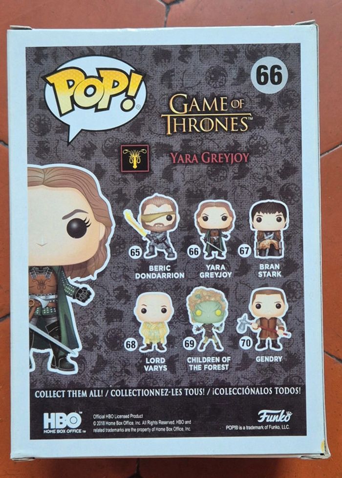 Pop Games of Thrones Yara Greyjoy neuve - photo numéro 4