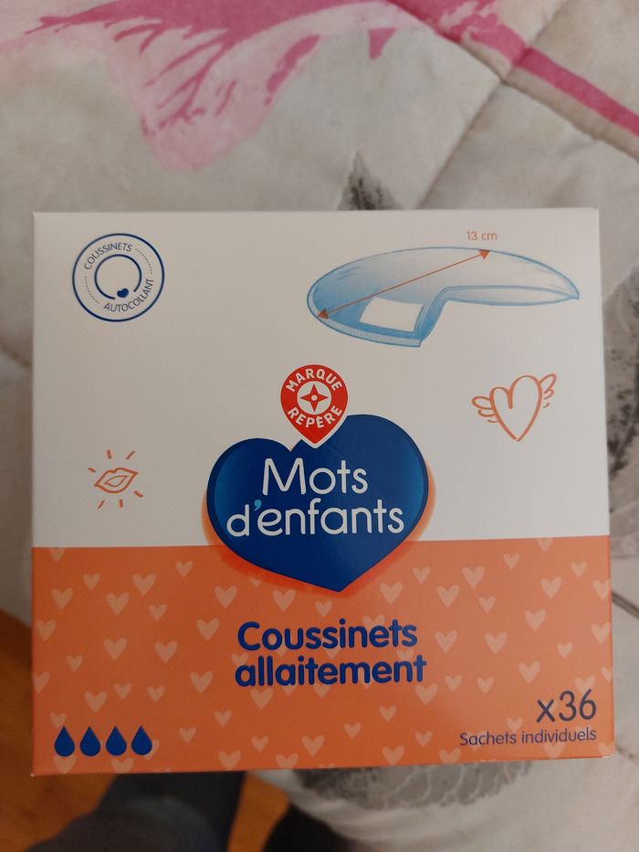 Coussinets d'allaitement