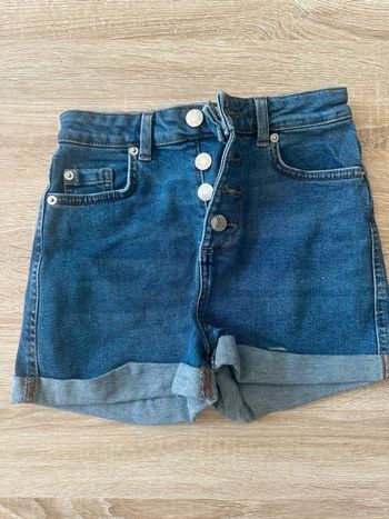 Short en jeans