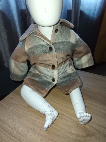 Manteau caban bien chaud