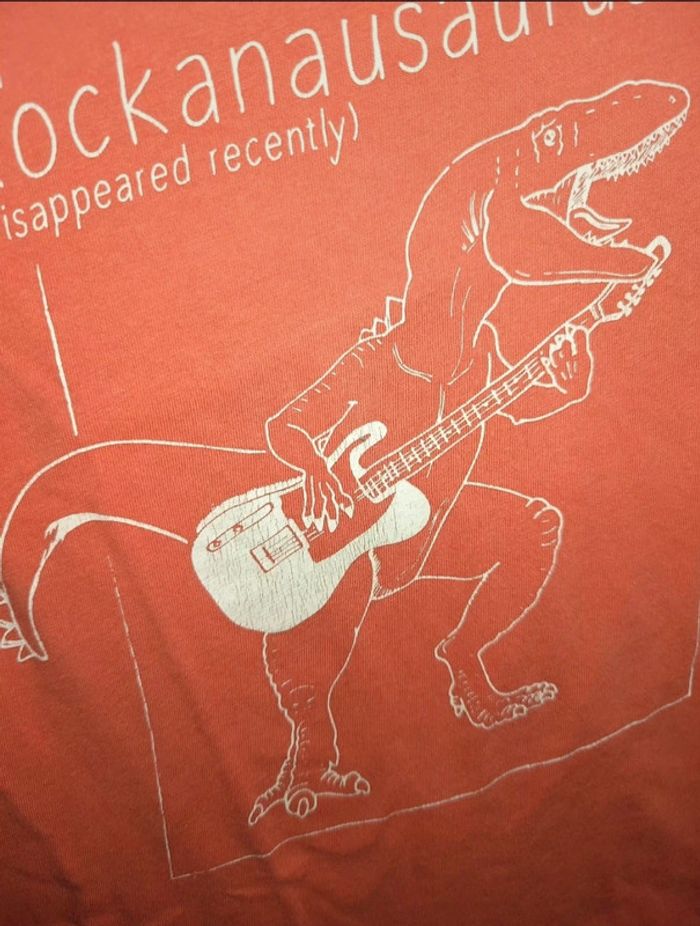 T-shirt motif dinosaure 8 ans - photo numéro 3