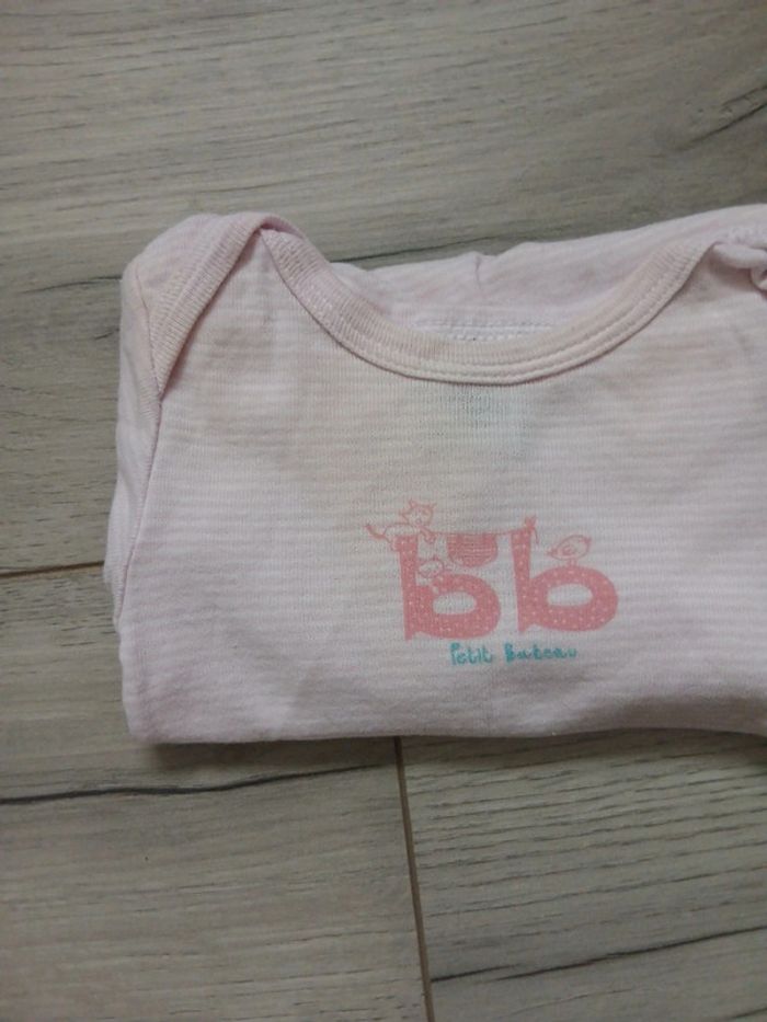 Lots bodies manches longues ~ Petit Bateau ~ 6mois (67cm) - photo numéro 5