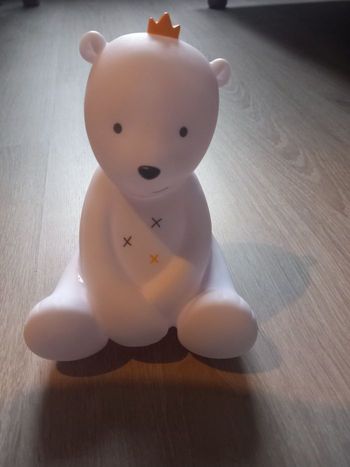 Veilleuse ours blanc Noukie's