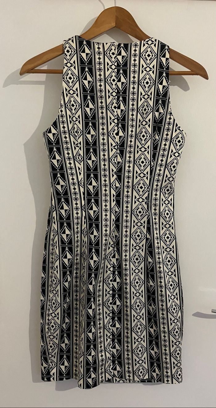 Robe noire et blanche Morgan - taille 34 - photo numéro 5