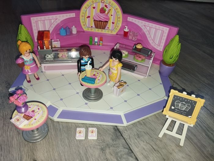 Playmobil café cup cake 9080
