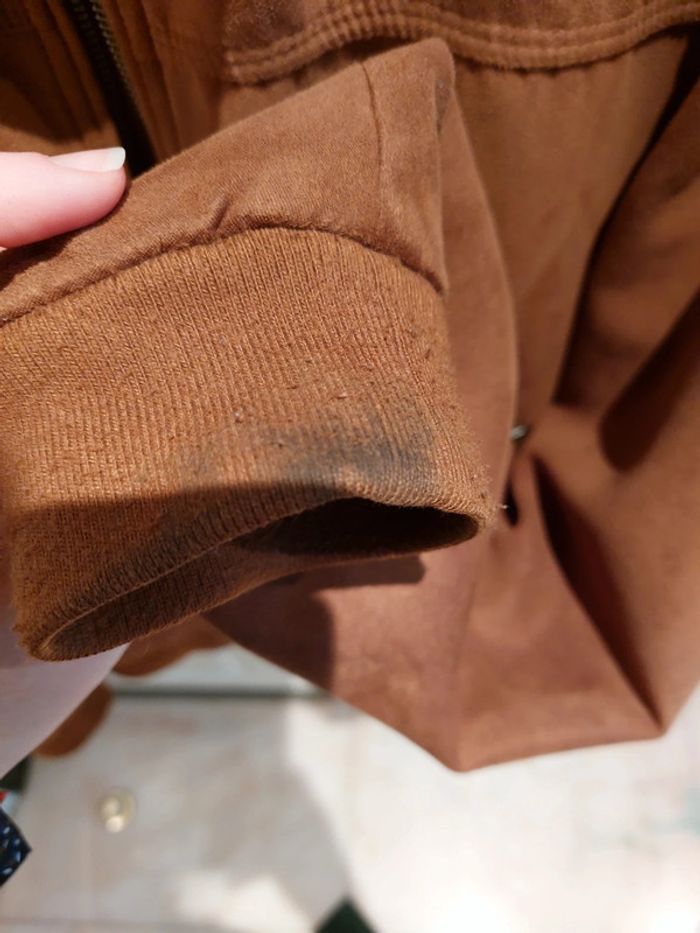 Blouson marron at company taille m - photo numéro 8