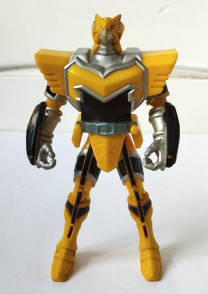 Figurine Power Rangers force jaune - photo numéro 2