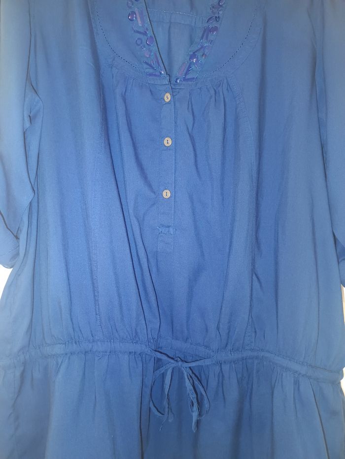 Tunique bleue marine - photo numéro 3