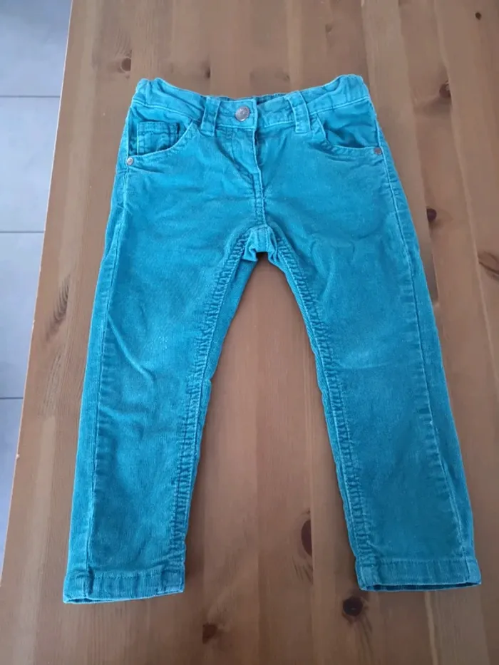 Pantalon velours 2 ans