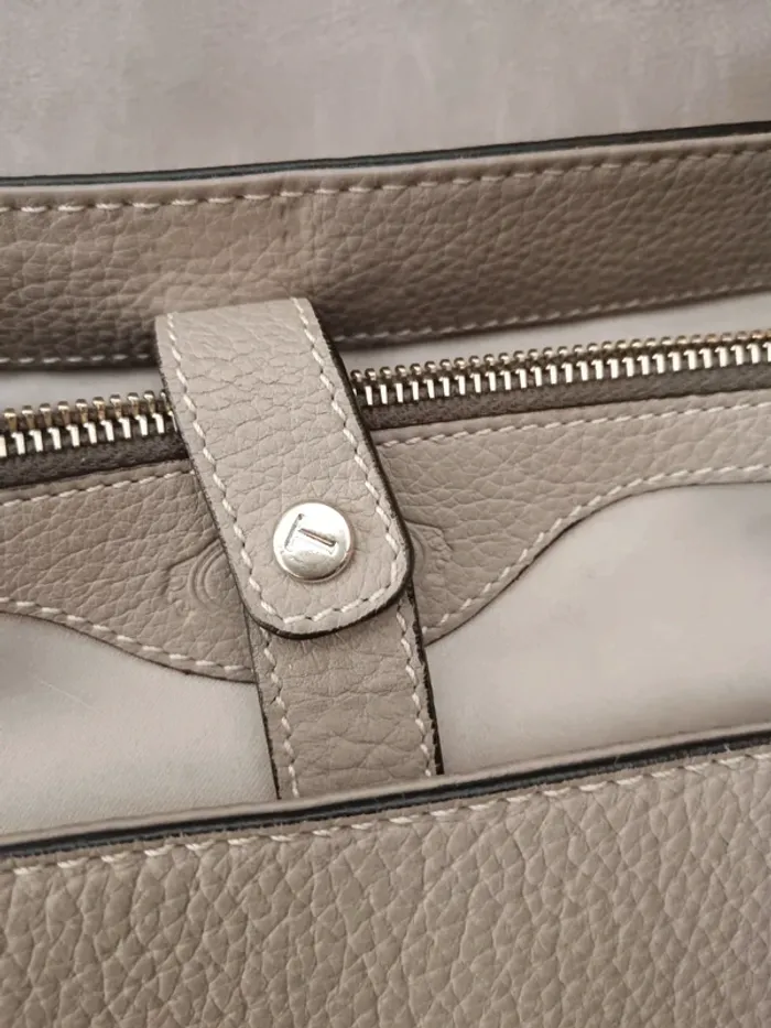 Sac à main Tod's cuir taupe - photo numéro 12