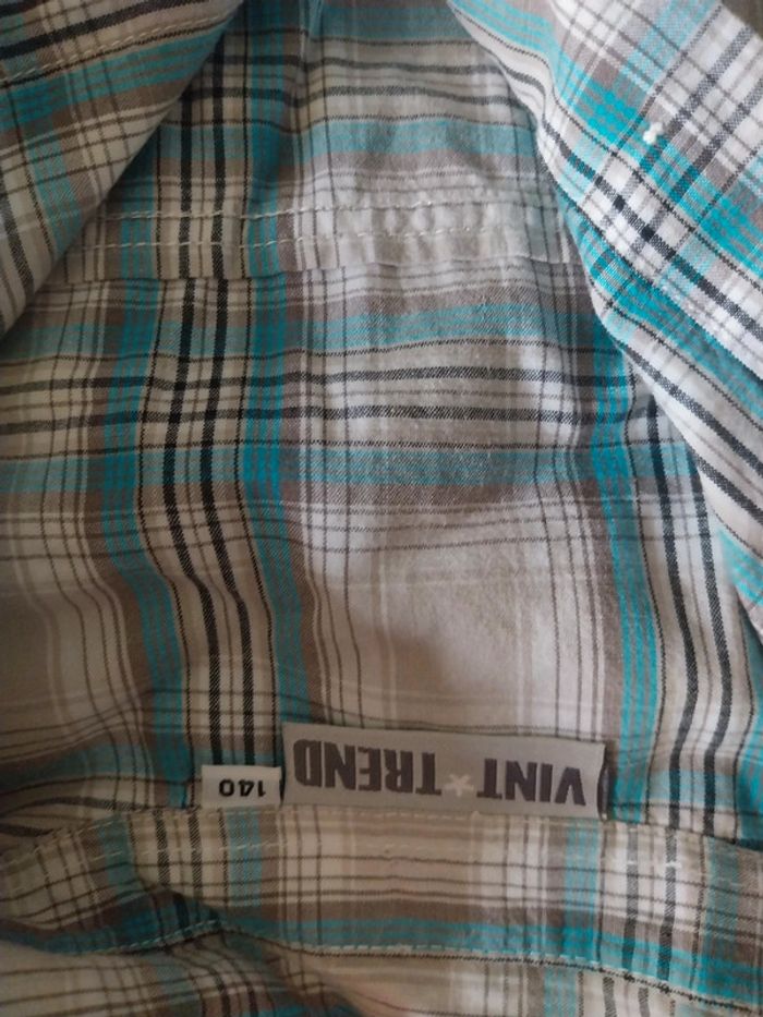 2 Chemises manches longues 10ans - photo numéro 4