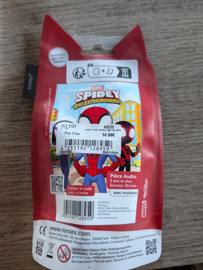 Tonies spidey - photo numéro 2