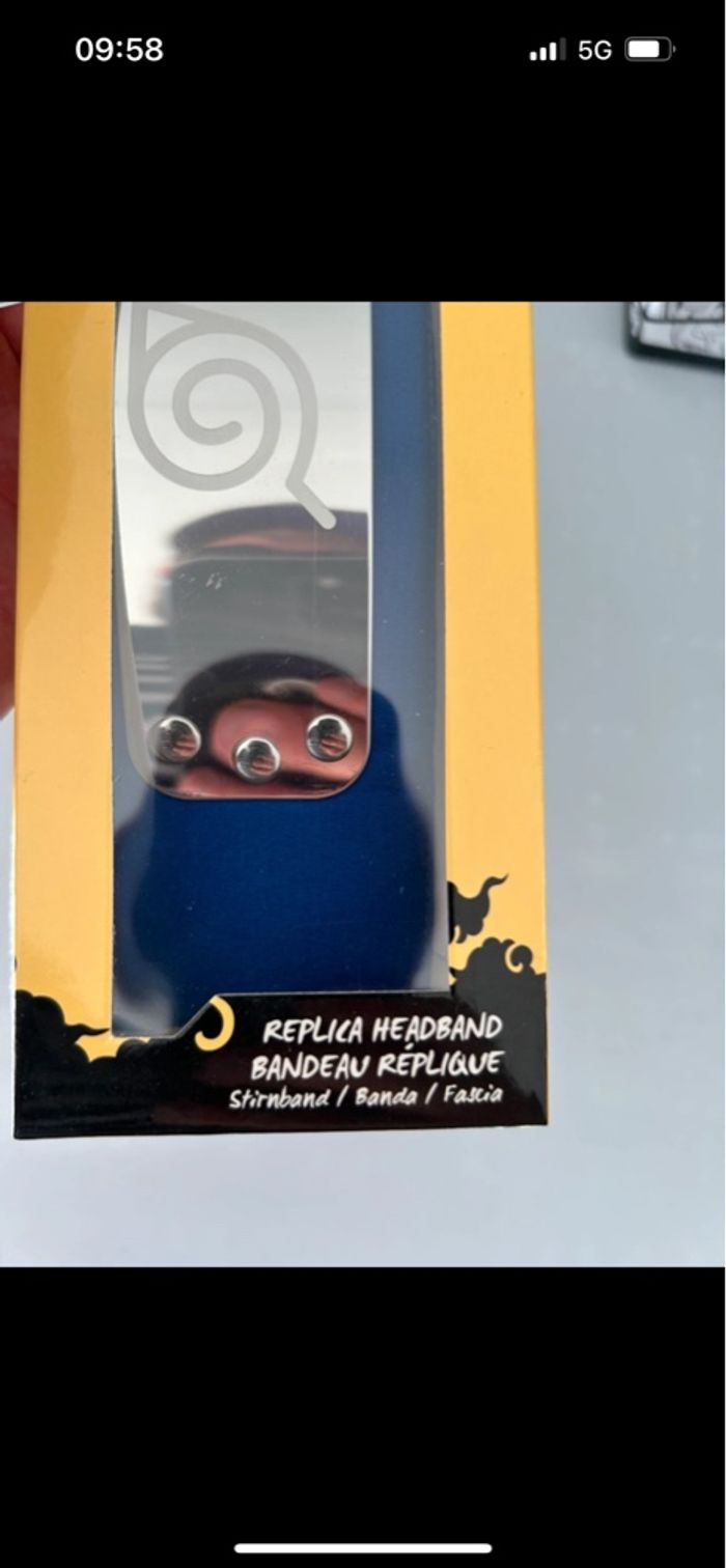 Naruto bandeau bleu - photo numéro 3