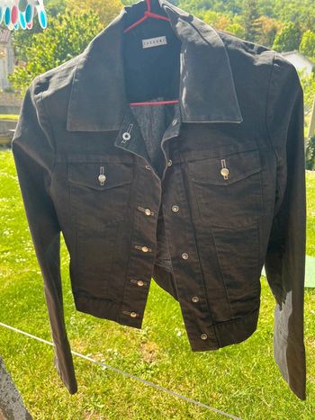 Veste gris noir marque carbone taille 38