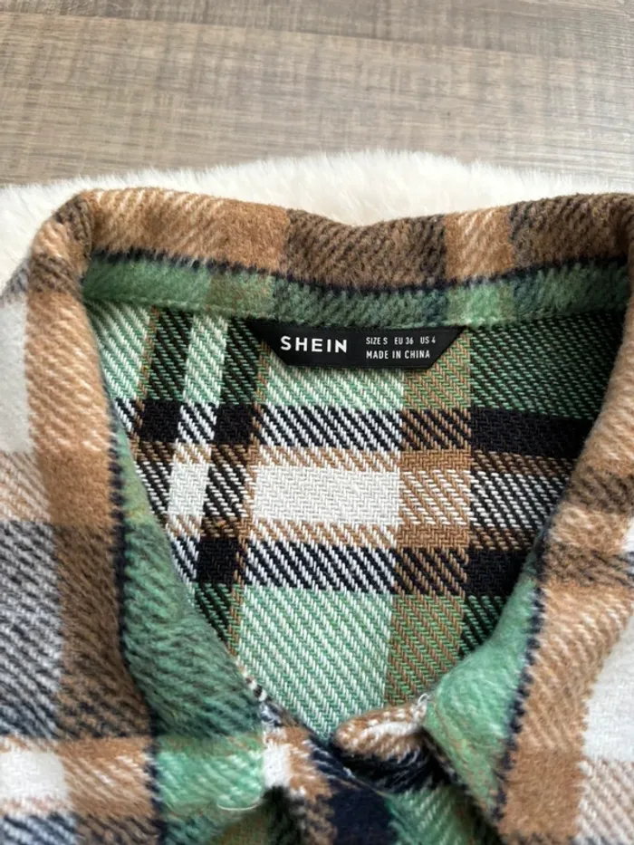 Veste à carreaux - photo numéro 4