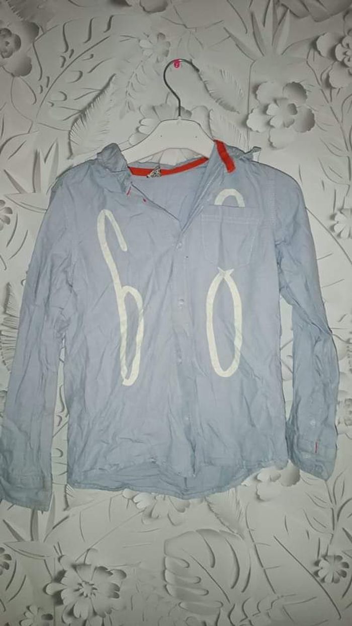 Chemise tape a l oeil