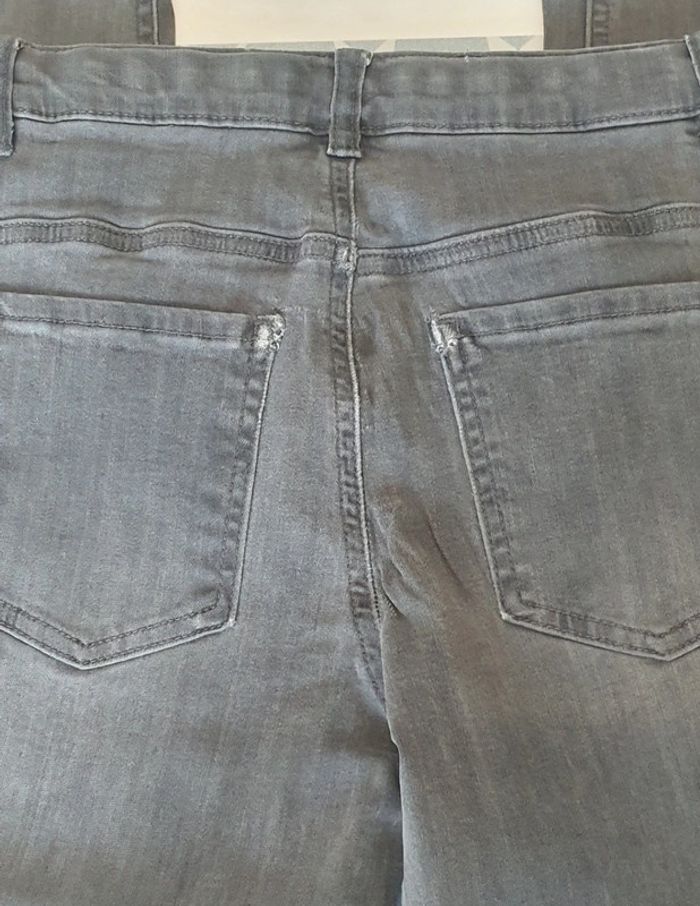 Jeans gris La Redoute - 14A - photo numéro 4