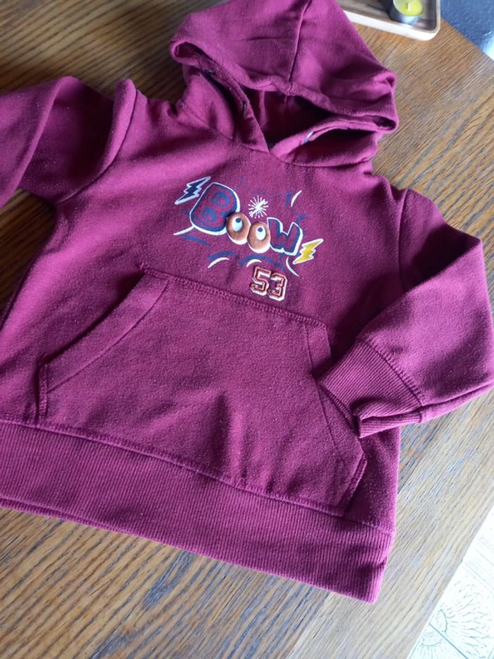 Sweat à capuche 4 ans - photo numéro 3