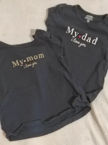 Lot 2 T-shirt Manche Courte - 12 Mois - Fille