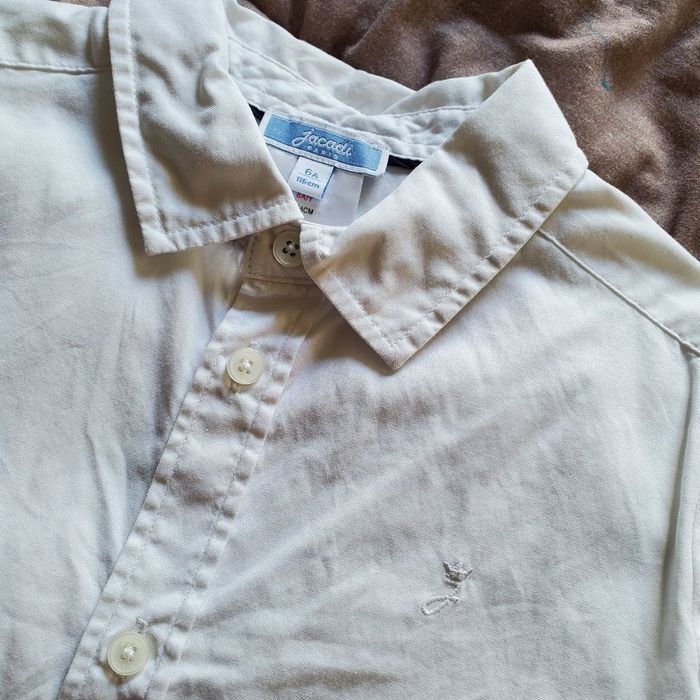 chemise blanche jacadi 6ans  (10e) - photo numéro 2