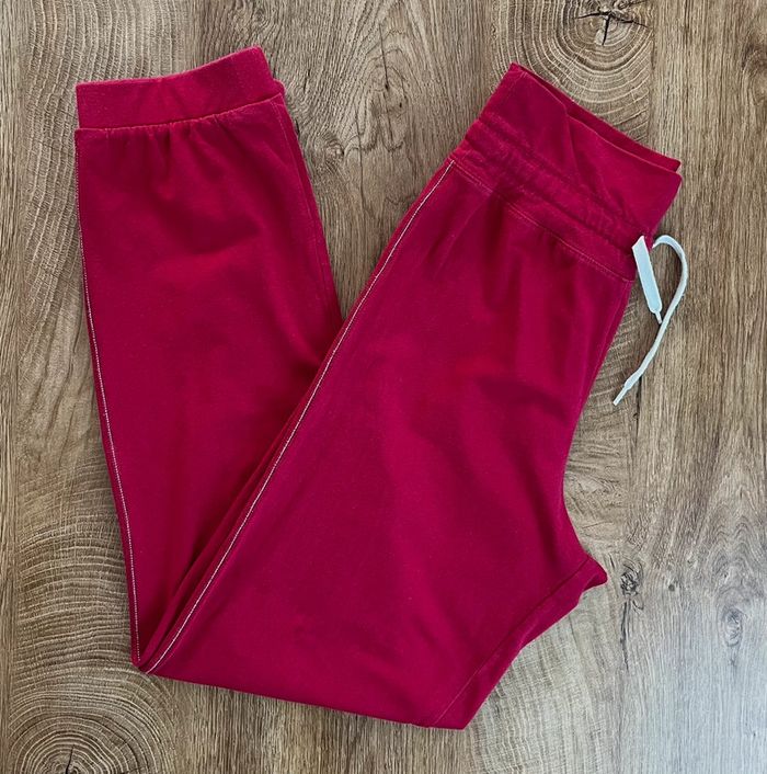 Pantalon de jogging fuschia Nike (brodé) pour fille, taille 12-13 ans (152/158 cm - photo numéro 3