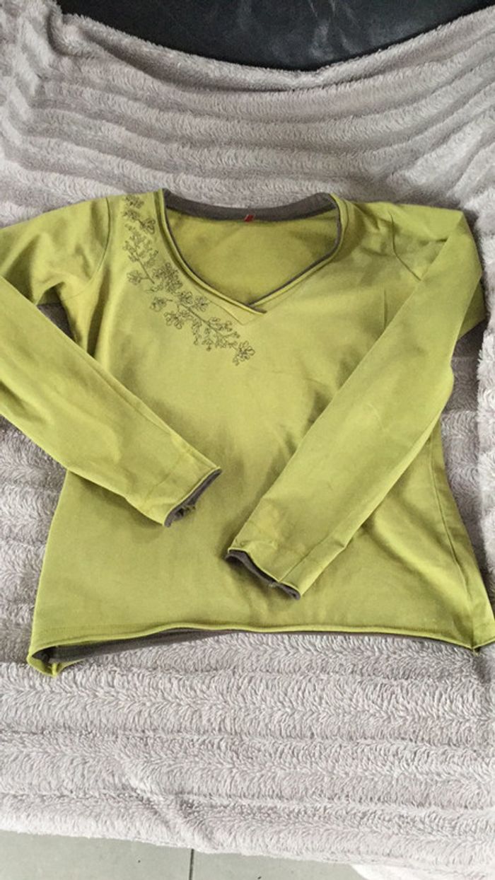 TEE shirt manche longue Miss Captain T2 - photo numéro 3