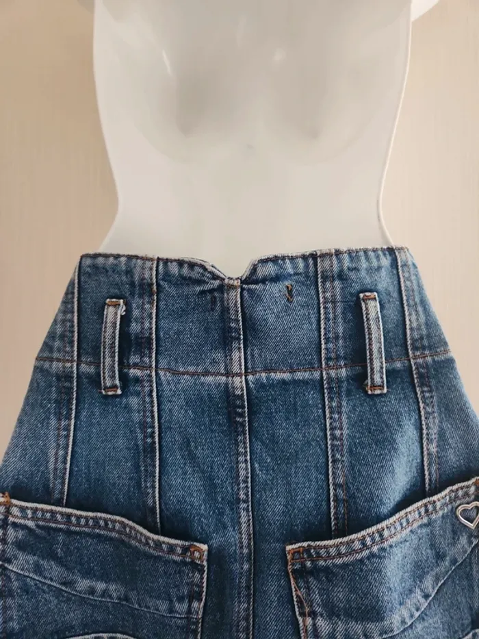 Jupe en jean taille haute Please taille XS/S - photo numéro 8