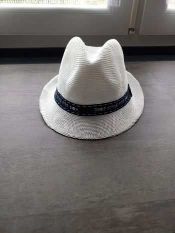 Chapeau "Canotier" garçon 4 ans