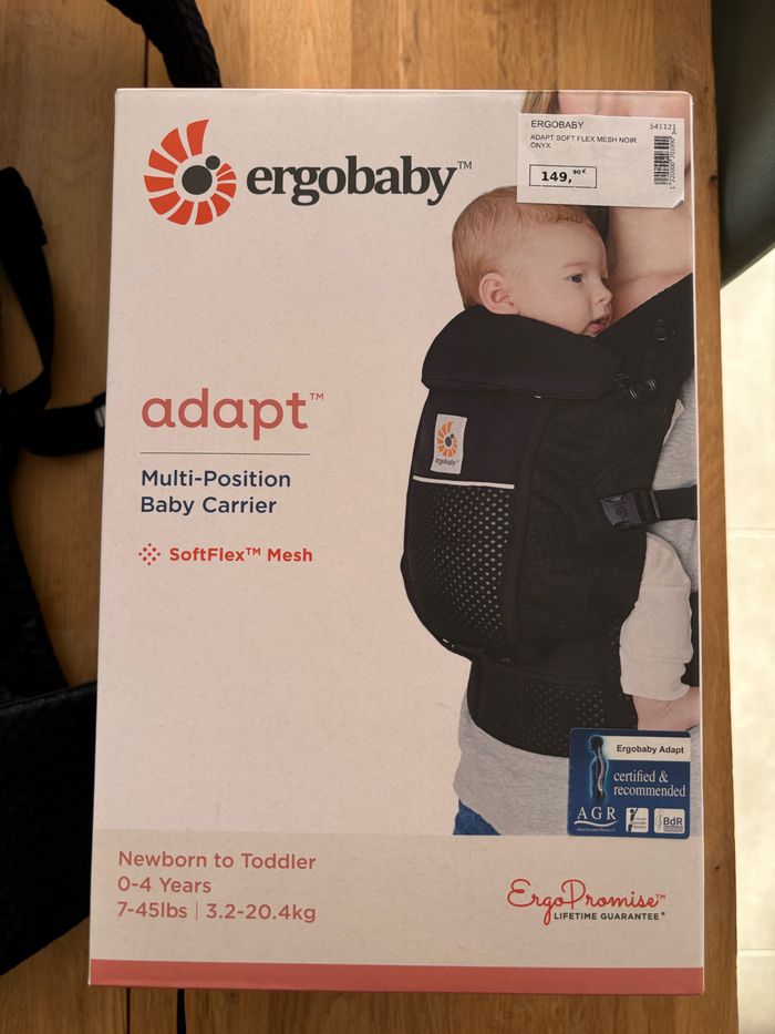 Porte bébé ergo baby - photo numéro 2