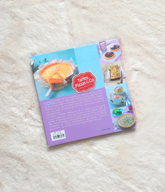 Livre "tartes,pizzas &co" - photo numéro 2