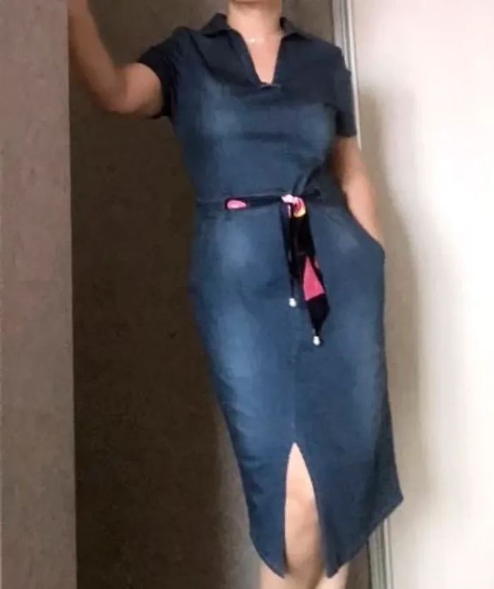 La robe bleu jeans - photo numéro 6