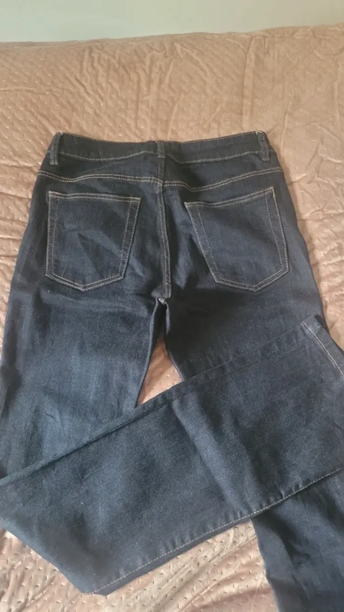 Jean bleu foncé  taille 38 - photo numéro 3