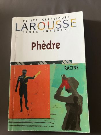 Livre Phèdre Racine