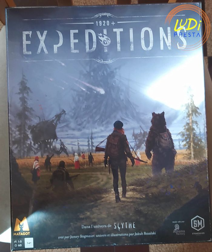 Expéditions - Jeu de société sous emballage