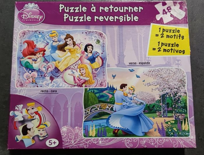 Puzzle réversible Disney