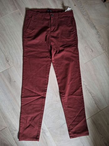 Pantalon bordeaux garçon 14 ans z