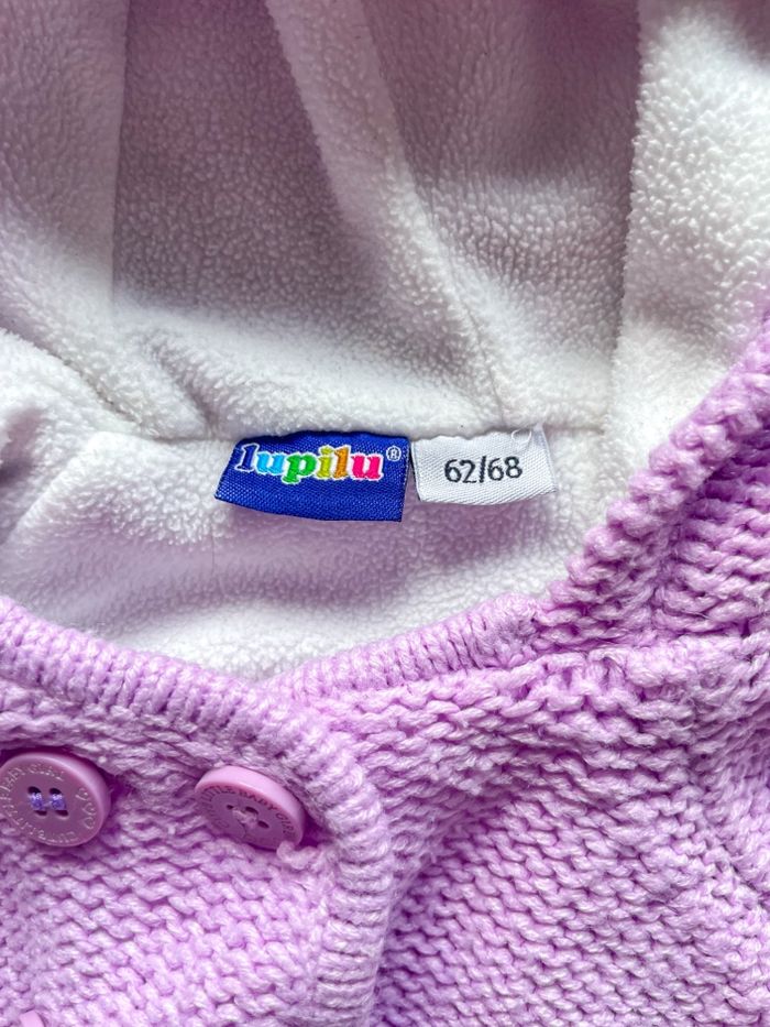 Manteau bébé fille Lupilu oreilles d’ours taille 6 mois - photo numéro 6