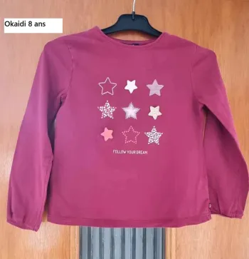 Blouse fille 8 ans