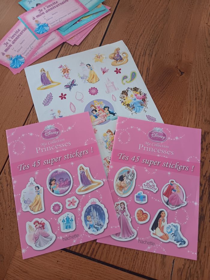 Lot de cartes invitations et Stickers - photo numéro 3