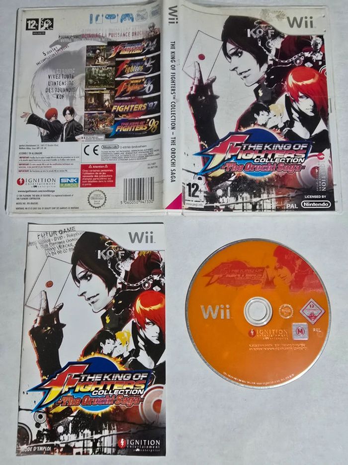 Jeu Nintendo wii the king of fighters collection the orchidée saga