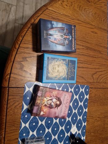 Lot de 3 oracles tarots divinatoires