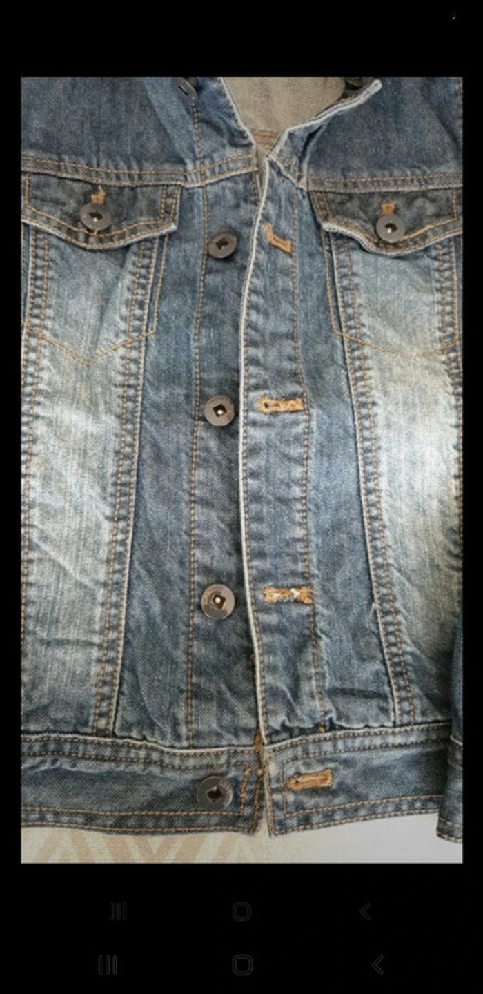 Veste jean mixte 8 ans - photo numéro 2