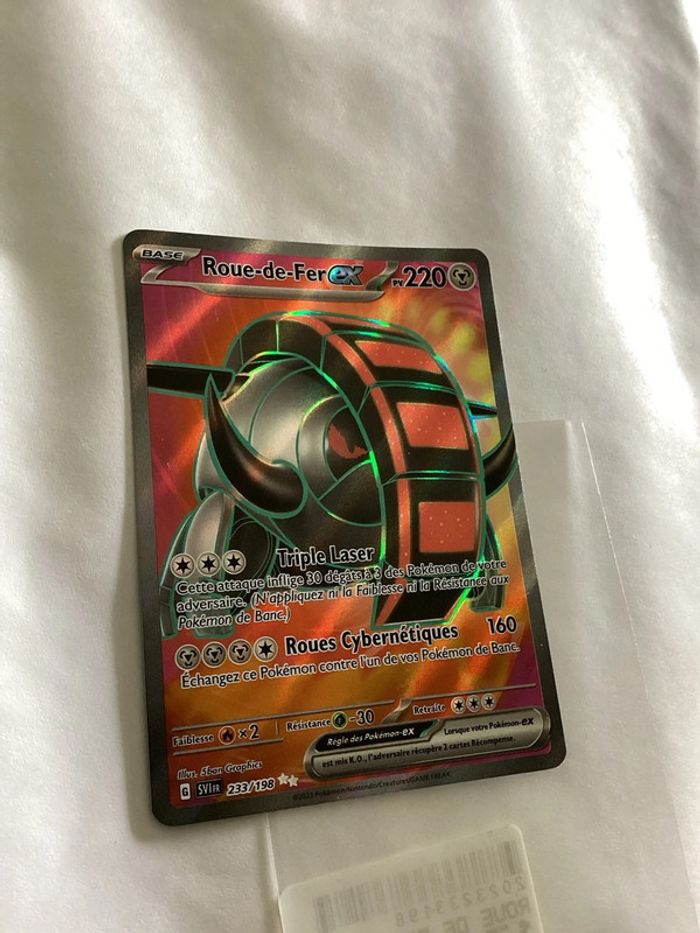 carte Pokémon 233/198 roue de fer ex ev1 - photo numéro 2